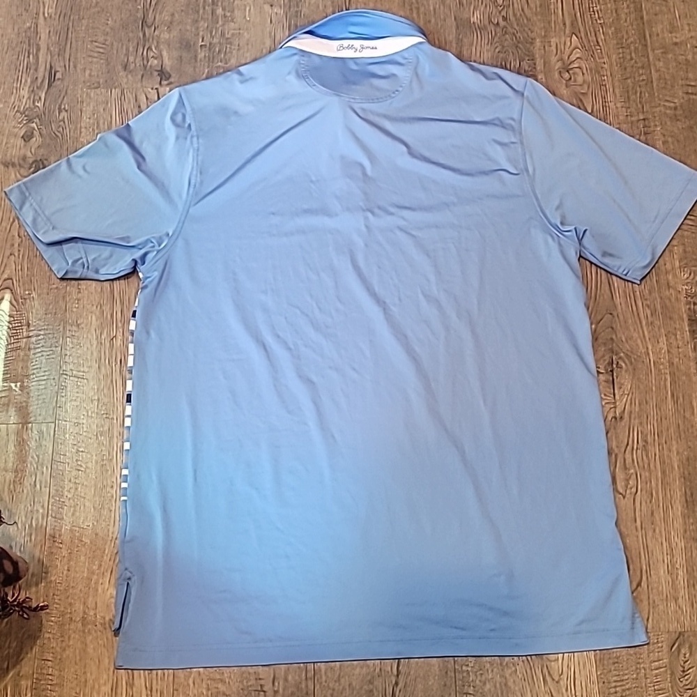 Bobby Jones X-H2O Preformance Men's Large Golf Polo - Picture 4 of 5